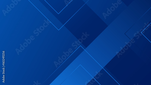 Minimalist blue abstract background with diagonal stripes