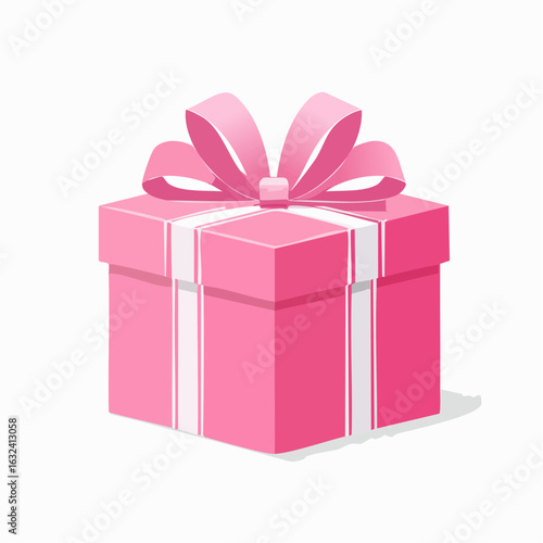 Geschenkbox in pink