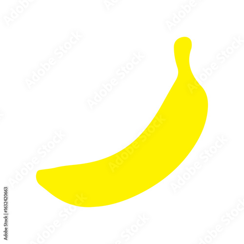 Banana fruit colored icon