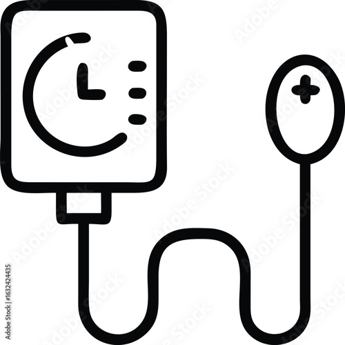 blood pressure monitor icon