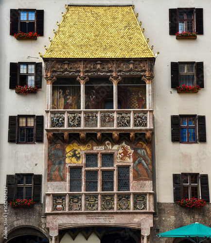The Golden Roof (Goldenes Dachl) in Innsbruck, Austria