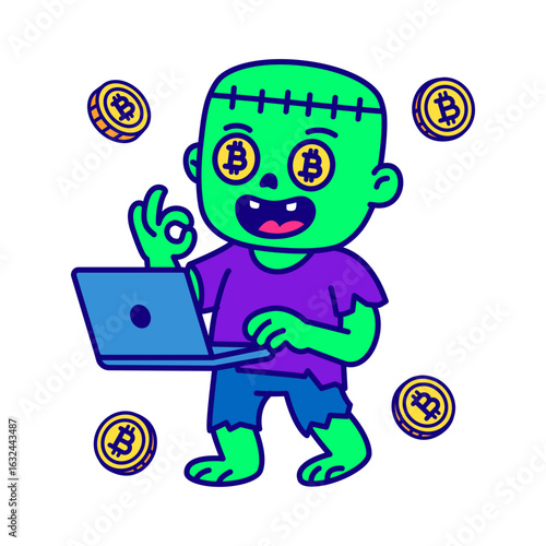 Zombie is making a killing in Bitcoin