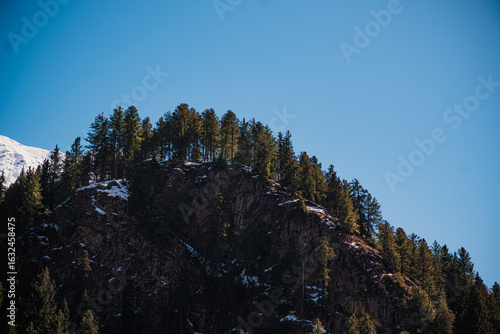 Mountain peak in Kashmir