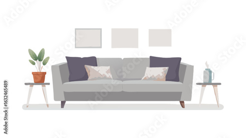 Delivery person riding a bicycle with a backpack and a reflection in a glass door shown as well