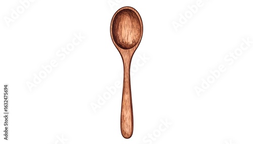Wooden spoon illustration (1)