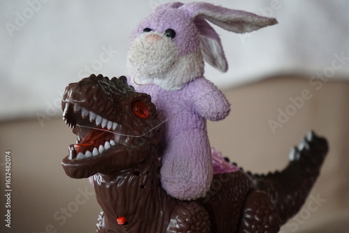 Conejo jinete de Dragon