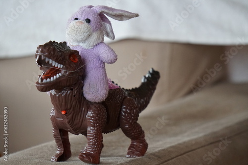 Conejo jinete de Dragon