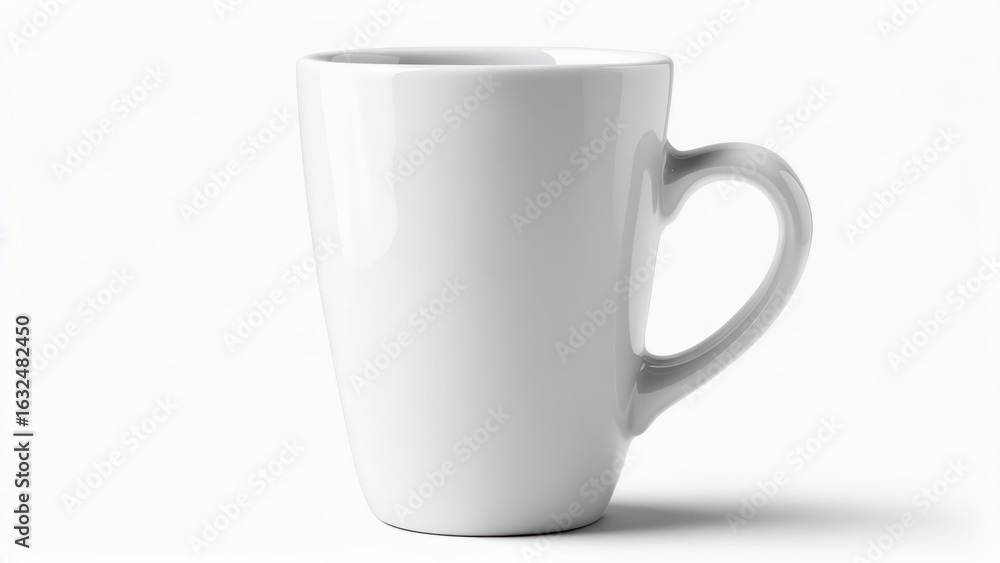 White coffee mug