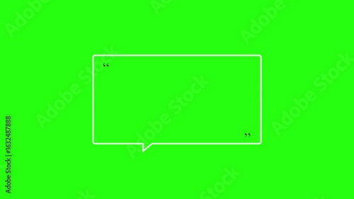 Ask a Question Popup Box | After Effects Green Background Animation