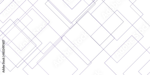 Abstract geometric overlay background with linear squares overlapping in a minimalist design perfect for presentations and website design