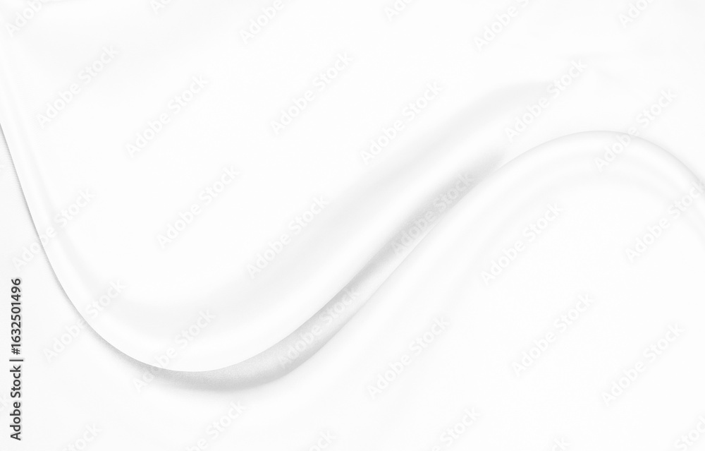 Fototapeta premium White gray satin texture that is white silver fabric silk background with beautiful soft blur pattern natural.