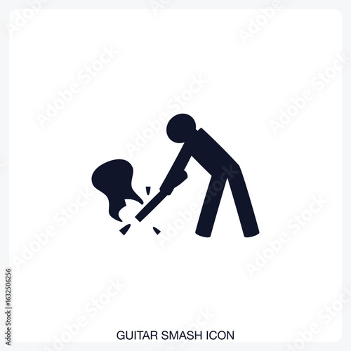 Guitar Smash Icon