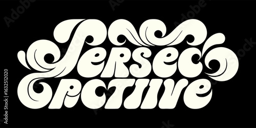 Perspective vision optical illusion perception viewpoint conceptualization insight understanding idea concept vector illustration