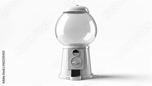 White gumball machine