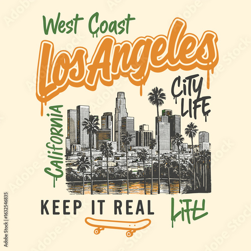 West coast los angeles city life street style
