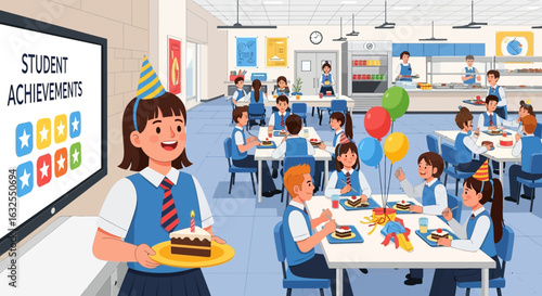 Celebrating Student Achievements With a Delicious Birthday Party At School