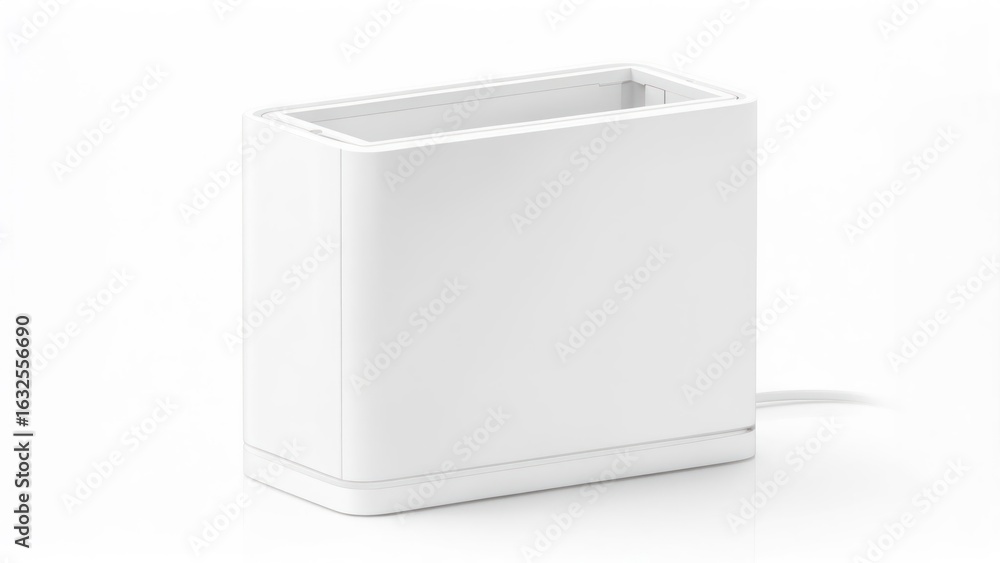 Fototapeta premium White rectangular box