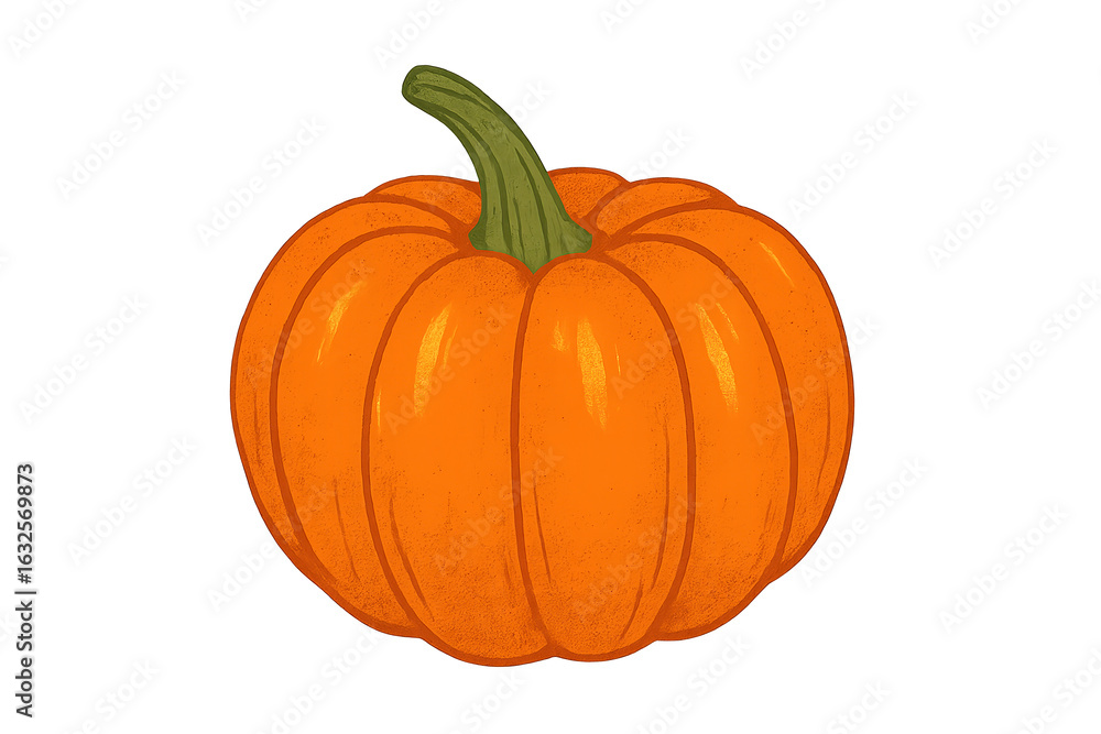 Obraz premium Vegetable pumpkin on transparent background