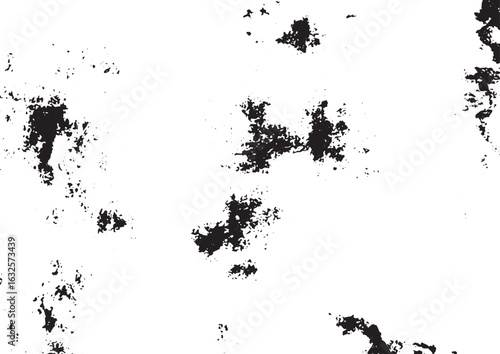 Rustic grunge vector texture with grain and stains. Abstract noise background. Weathered surface.