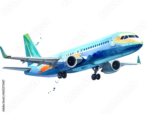 Airplane flying icon transparent background
