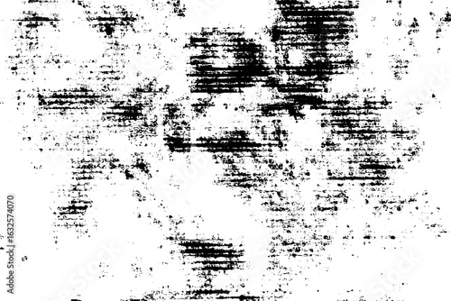 Rustic grunge vector texture with grain and stains. Abstract noise background. Weathered surface.