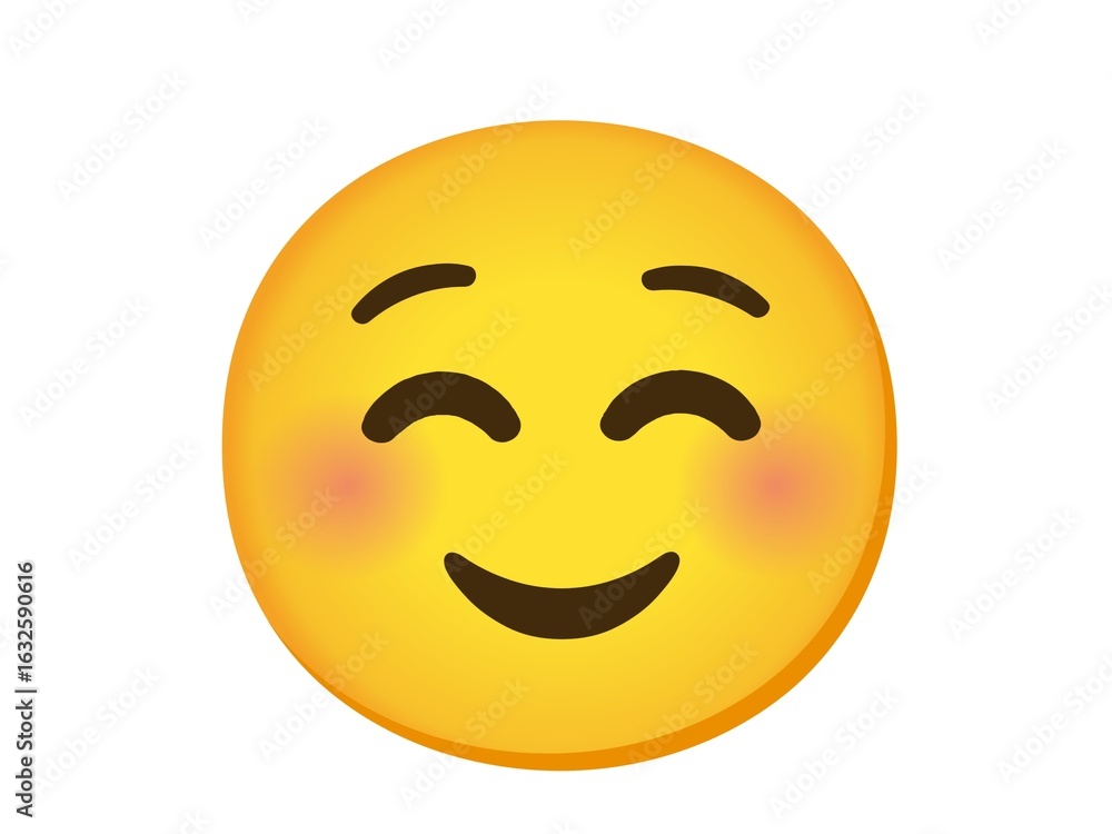 Fototapeta premium 3d smiley face emot,emoticon,emoji