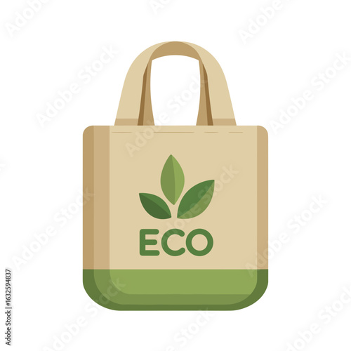 Sustainable eco-friendly tote bag designed for shopping and everyday use, promoting environmental consciousness and green living