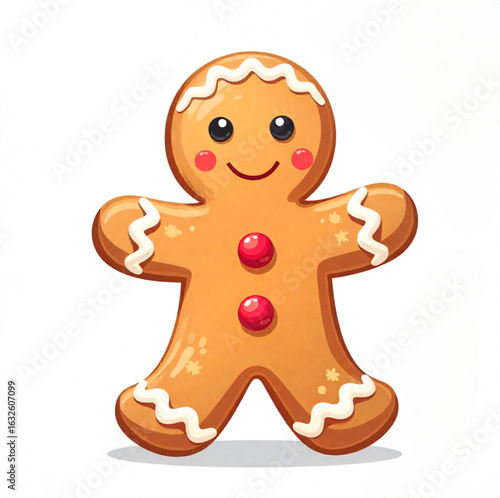 Christmas ginger cookie