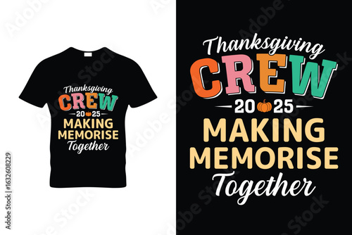 Family Thanksgiving 2025 T-Shirt Design 4