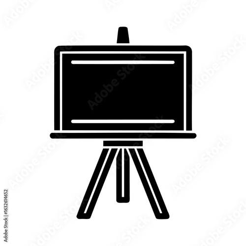 Artistic Easel Displaying Creative Masterpiece For Fine Art Showcase