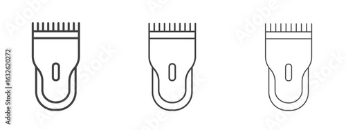 Trimmer icon in Line Art Style for Design collection