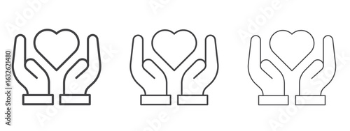 Selfcare icon in Line Art Style for Design collection