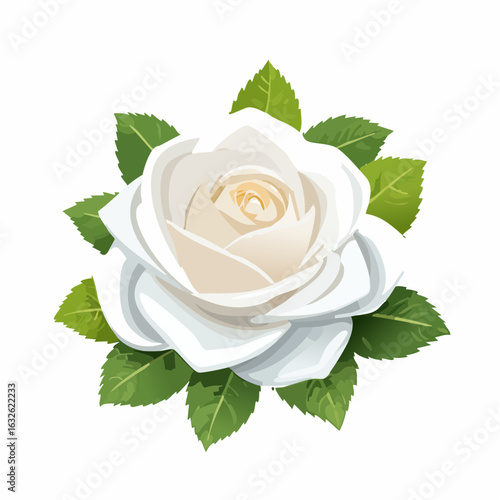 Weisse Rose