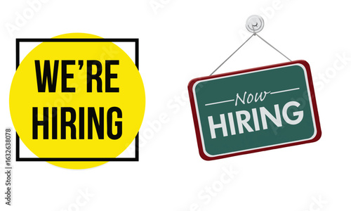you are hiring sign