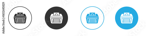 Money counting machine icon in editable flat vector in black and white