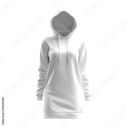  Hoodie Dress Mockup