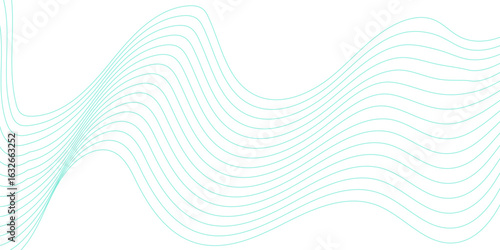 Digital frequency track equalizer, Futuristic background design. Wave with lines created using blend tool. Vector Curves and Abstract Lines in a Mesmerizing Wave-Like Stroke Pattern. wavy pattern