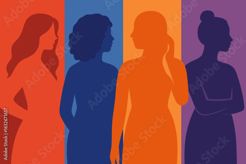 Diverse group of multiethnic people standing together, representing a community of colleagues or collaborators in harmony, symbolizing a collaborative agreement or pact within an organization