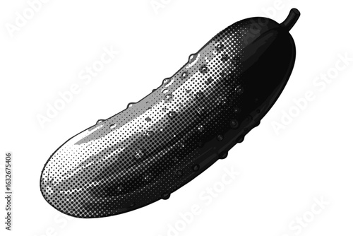 Halftone Cucumber
