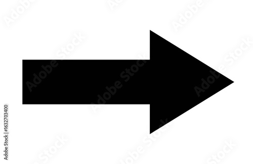 Simple black arrow pointing right on transparent background, symbolizing direction and movement Free Download Simple black arrow pointing right on transparent background, symbolizing direction and movement - GFXLoad