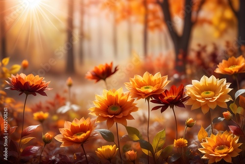 flowers in the garden