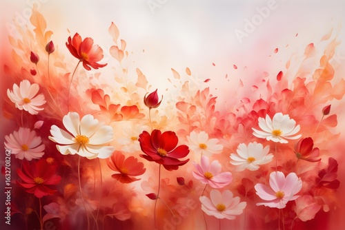 pink tulips in the garden