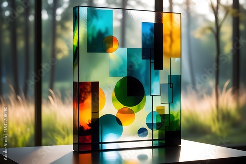 glass of water in a glass