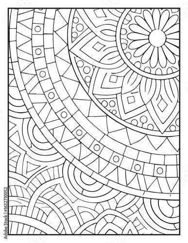 "Mandala Coloring Pages for Relaxation and Mindfulness | Intricate & Beautiful Designs for Adults"
