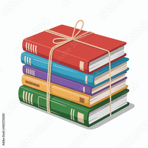 vector illustration for icon stickers back to school event with cartoon character and kids , with bag back 
