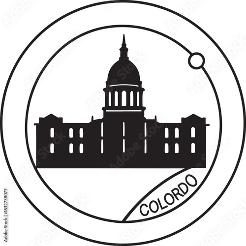Colorado State Capitol Building Icon