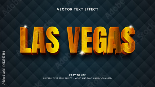 las vegas editable text effect