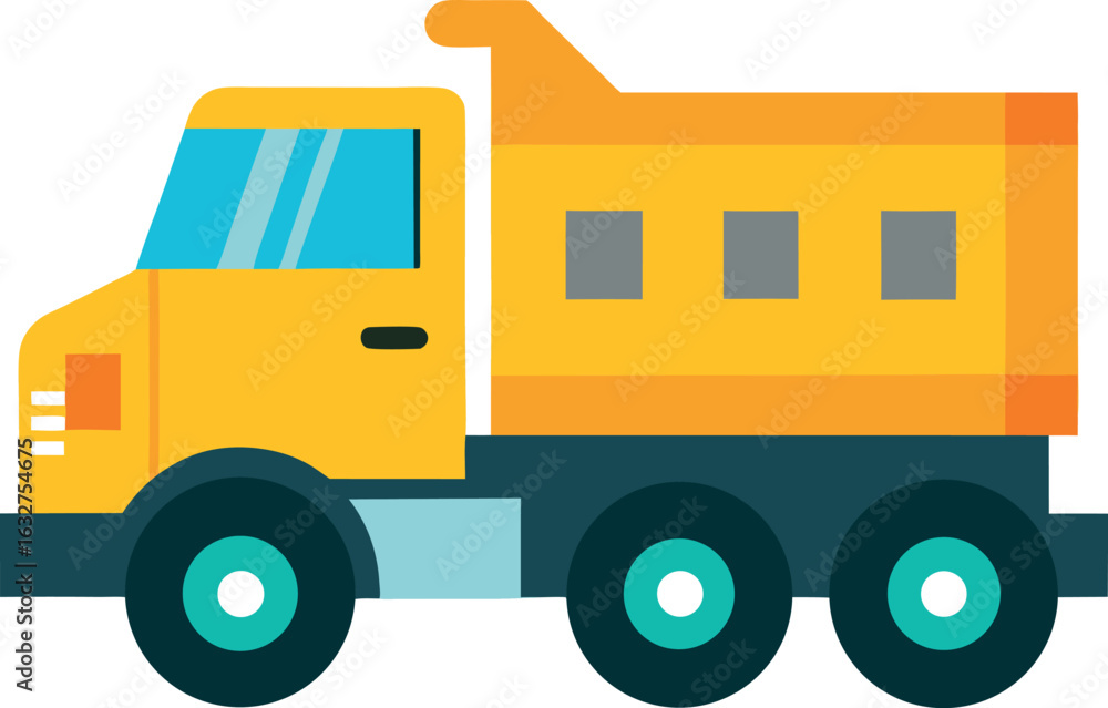 Fototapeta premium Dump Truck Icon