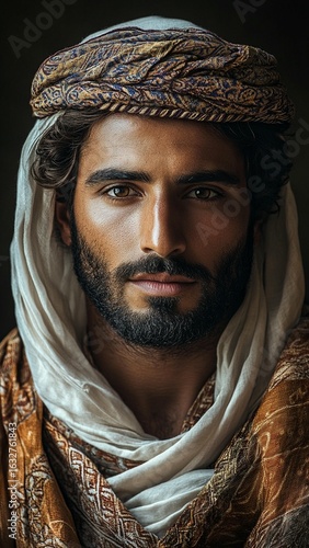Middle Eastern Man Portrait