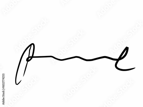 Paracetamol Prescription Doctor Handwriting Medical Note on White Paper
